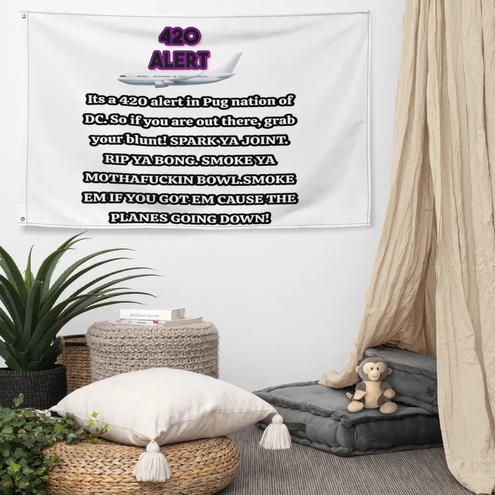420 Alert Skyline Flag product image (5)