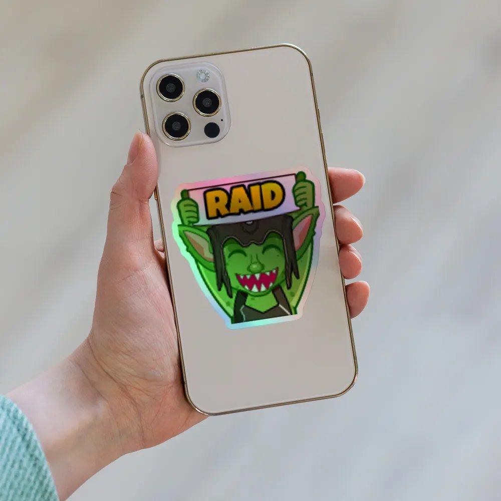 Raid Holographic Sticker product image (6)