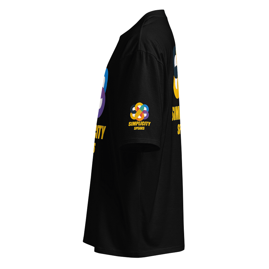 Simplicity Speaks Oversized Tee product image (3)