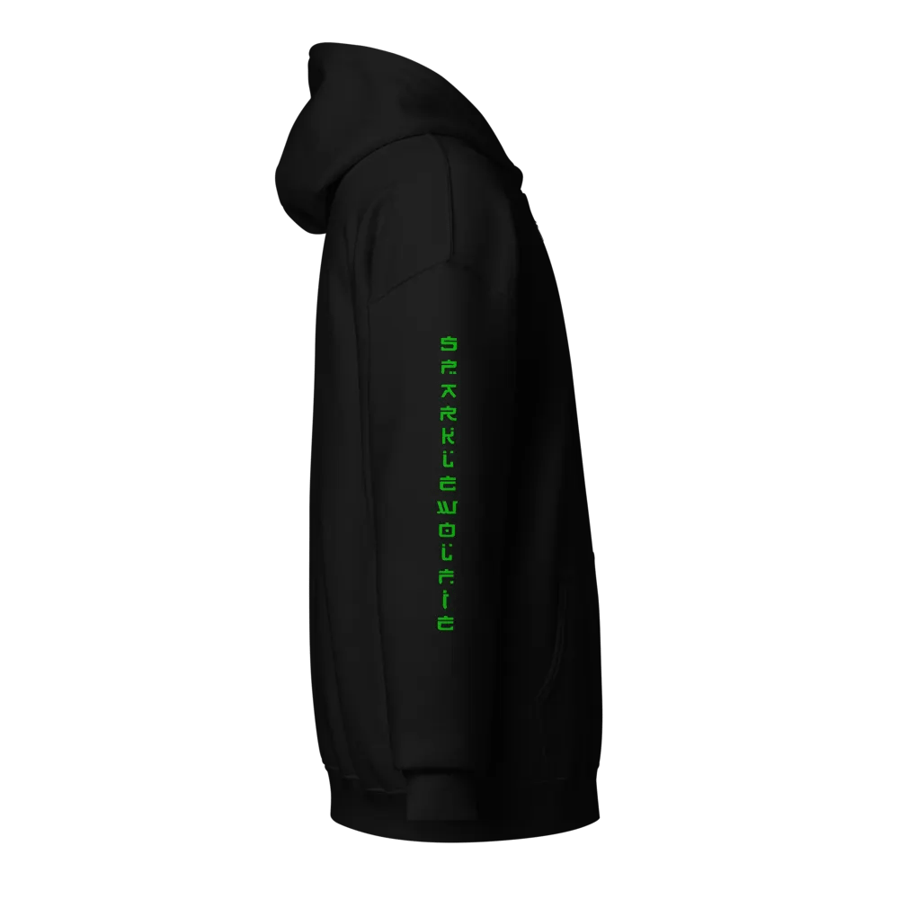 Scared Gremlin Zip-Up Hoodie product image (4)