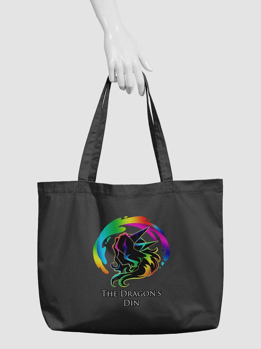 The Dragon's Din Logo Cotton Tote product image (3)