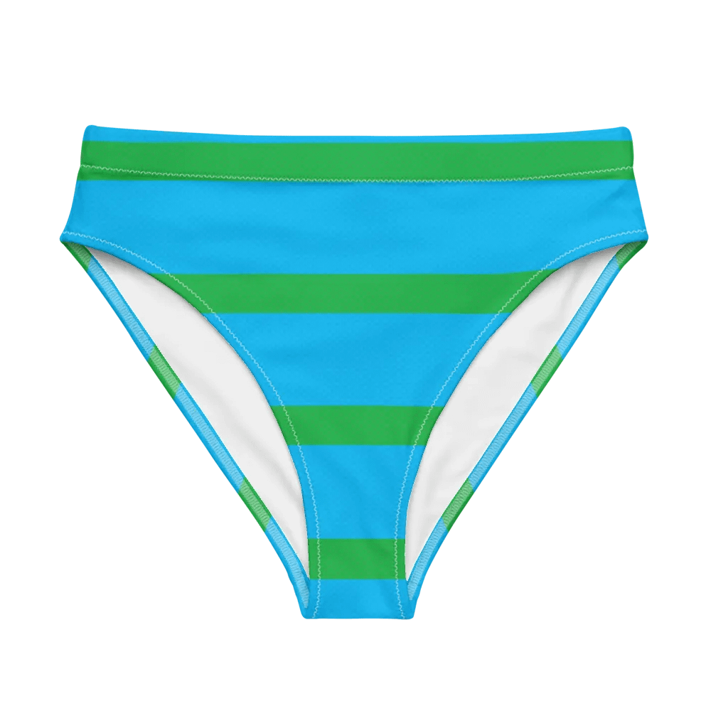 8-Bit Recycled High Waisted Bikini Bottom product image (1)