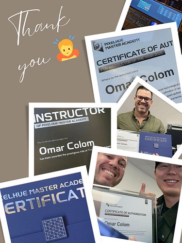 Big news! 🙌
Honored to be named PixelHue Instructor of the Year 2025 and officially certified through the PixelHue Master Aca...