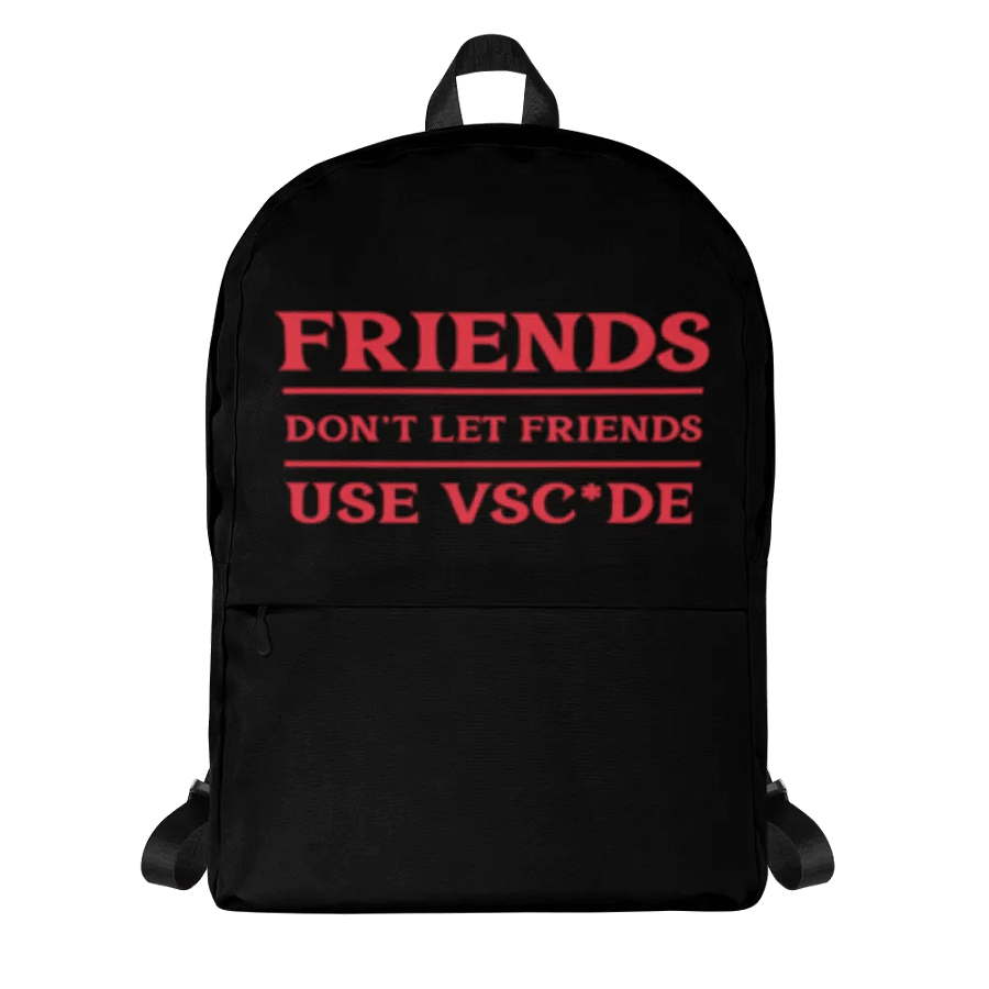 NeovimBTW - Friends != VSC*de Bookbag product image (9)