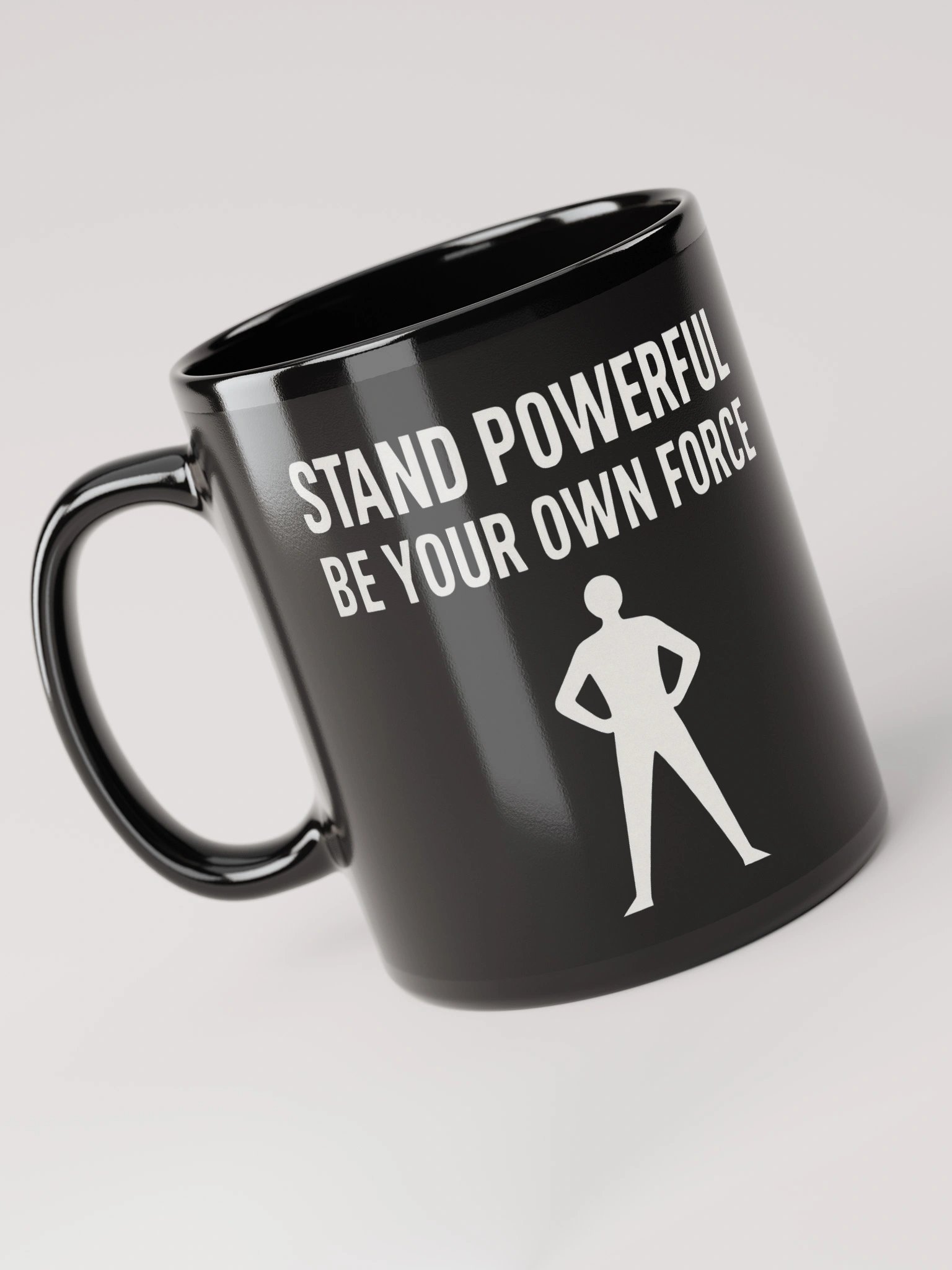 Unleash Your Inner Power with Bianca Censori’s Inspiring Quote:   Stand Powerful. Be Your Own Force.— Transform Your Life with Every Sip from This Empowering Mug product image (3)