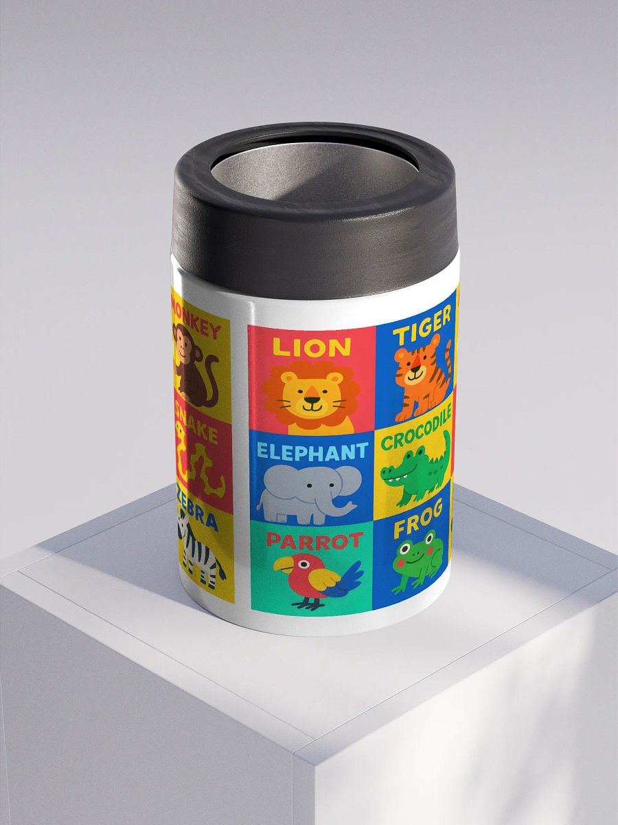 Zoo Animal Stainless Steel Koozie product image (3)