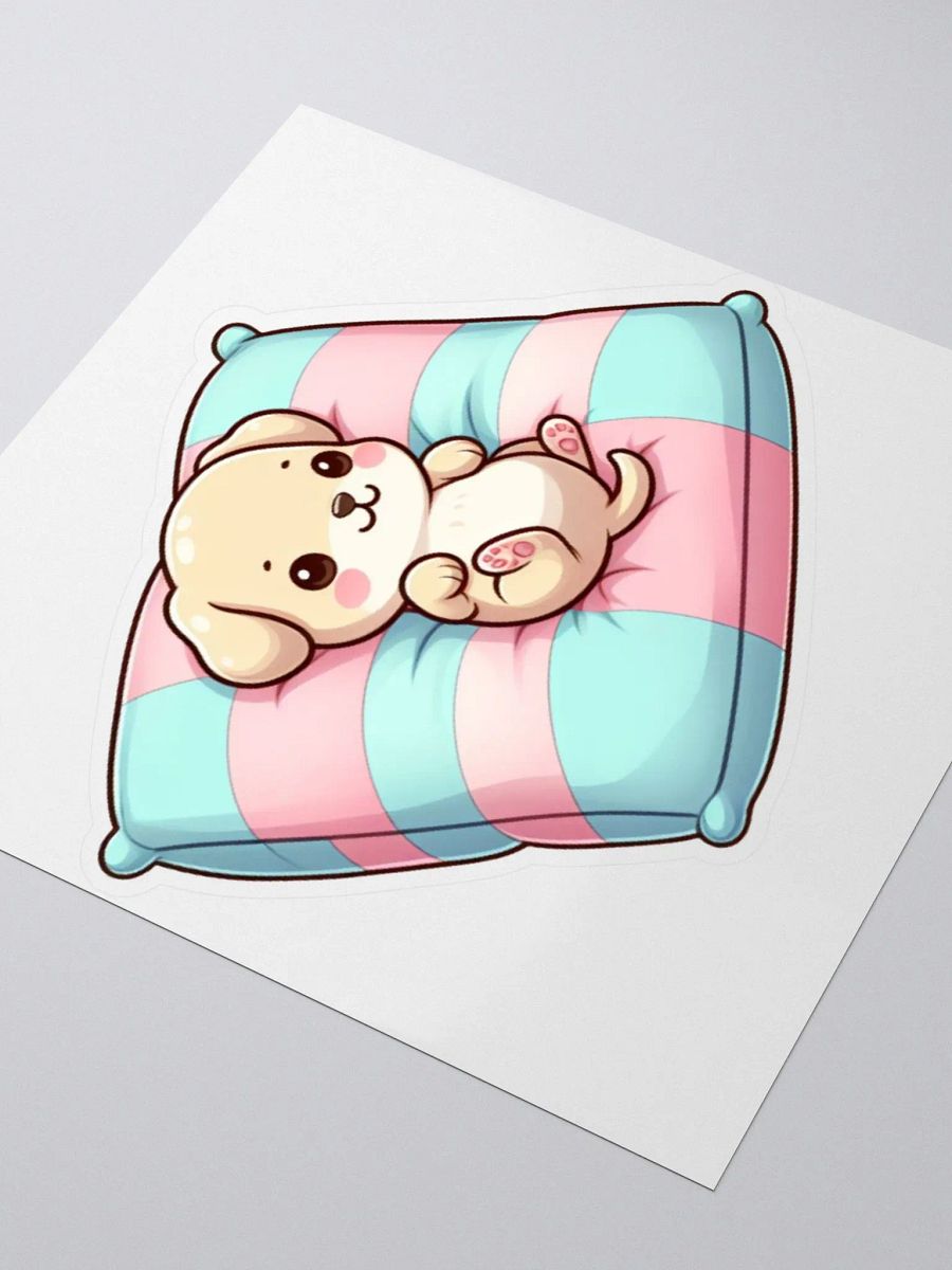 Sweet Puppy Naptime Sticker product image (5)