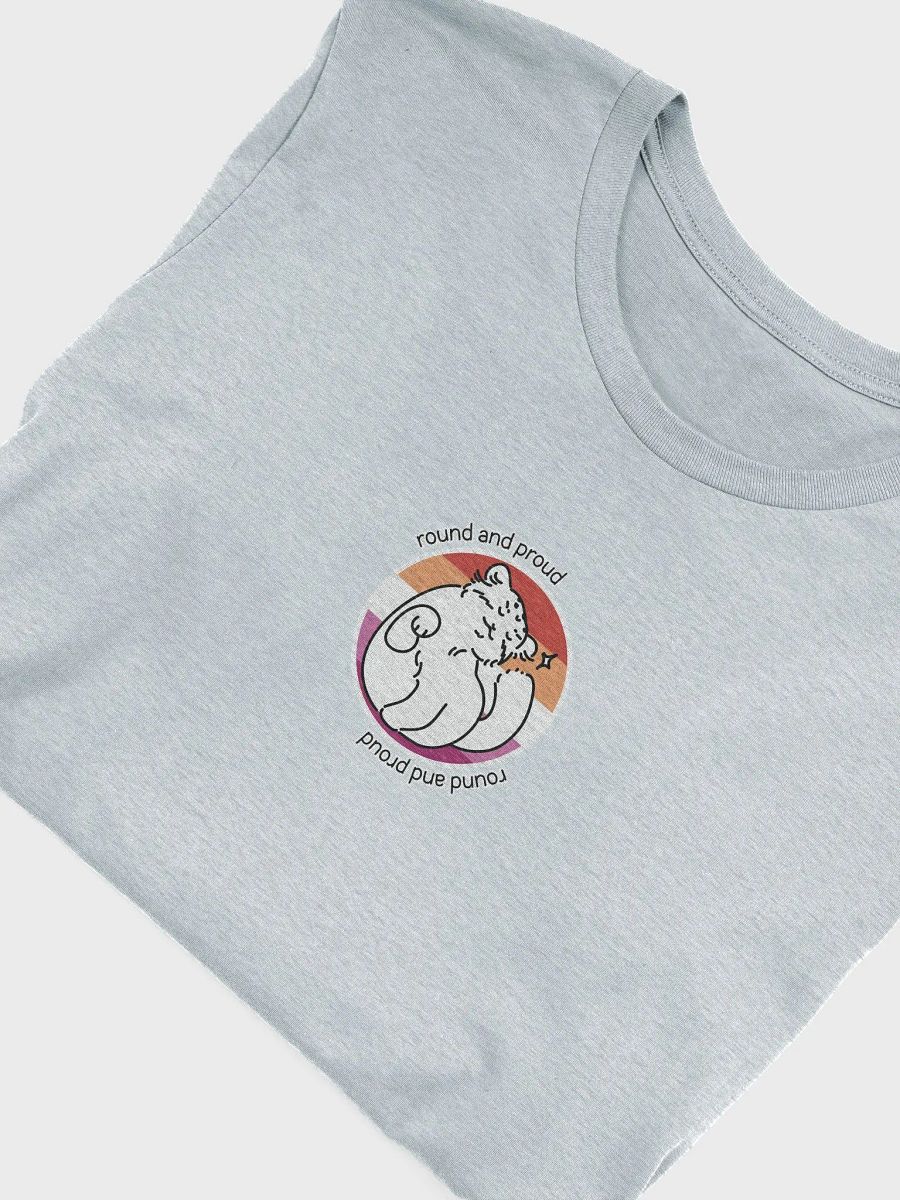 Round and Proud Manul Lesbian Version - Bella+Canvas Unisex T-Shirt product image (51)