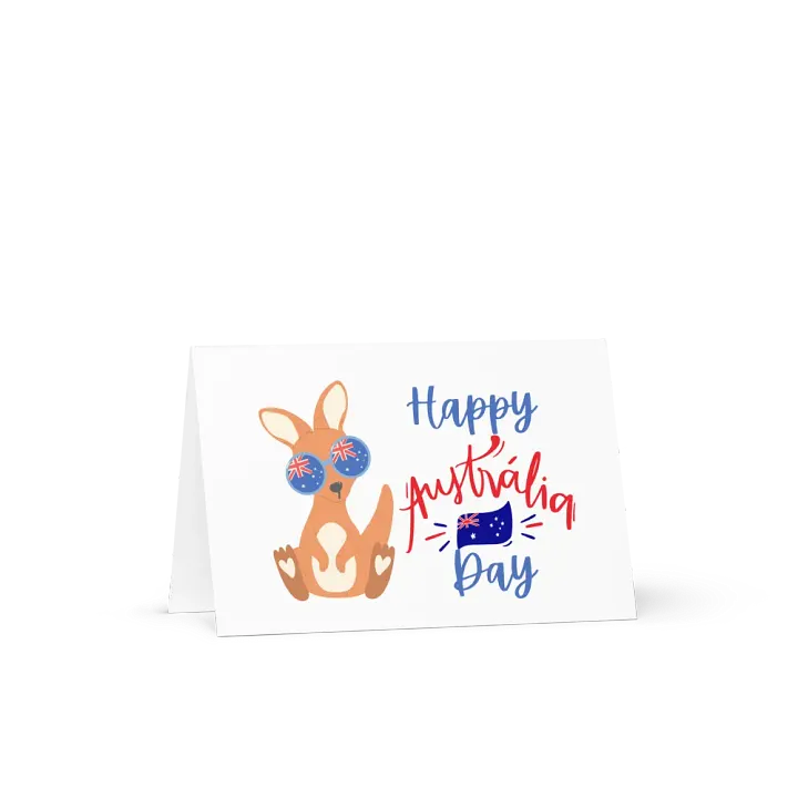 Happy Australia Day Greetings Card, Australia Day Card product image (2)