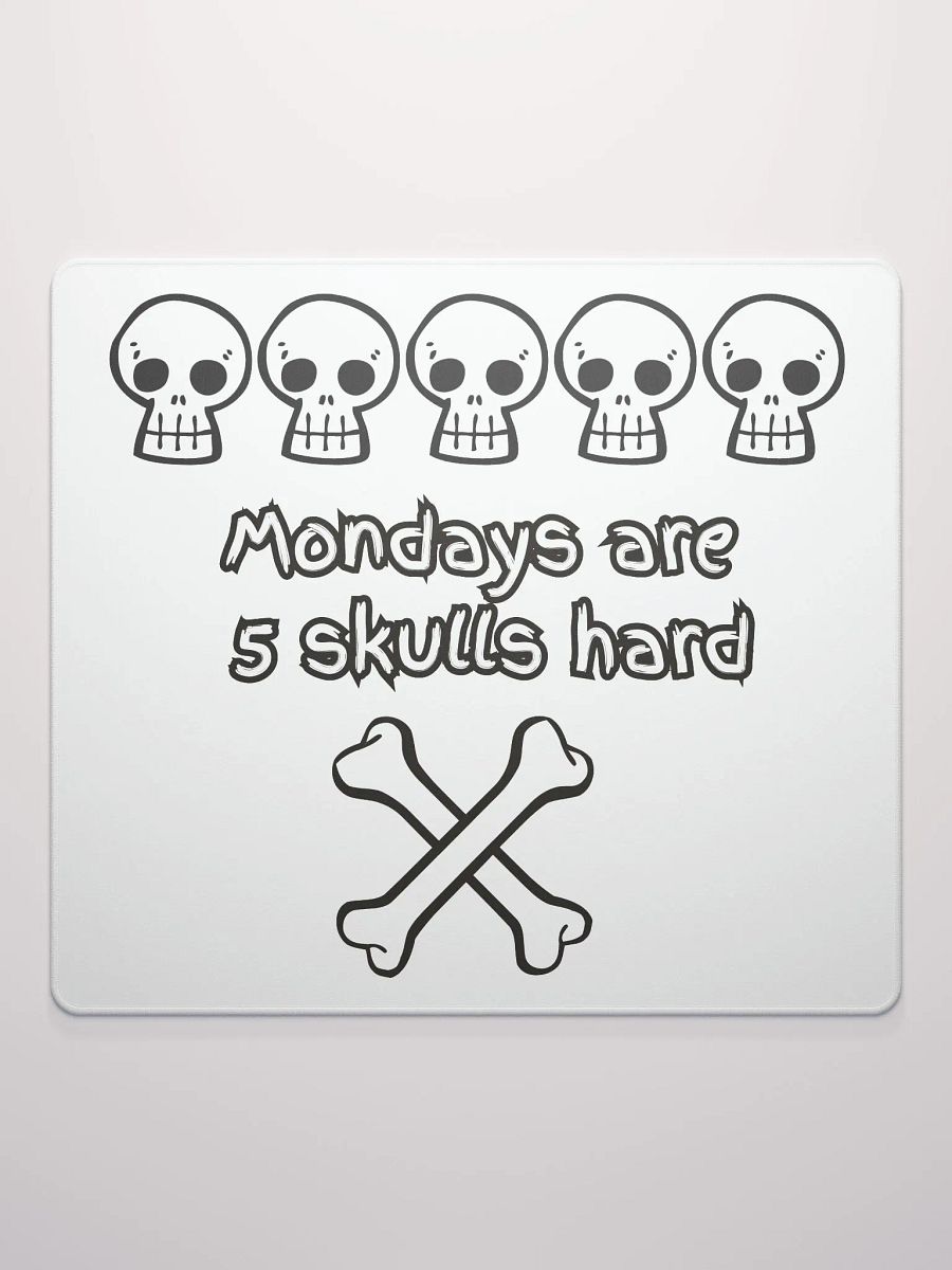 5 Skulls Hard Gaming Mouse Pad product image (2)