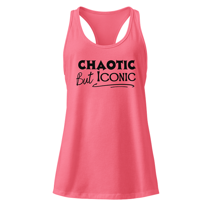 Chaotic But Iconic Racerback Tank product image (9)