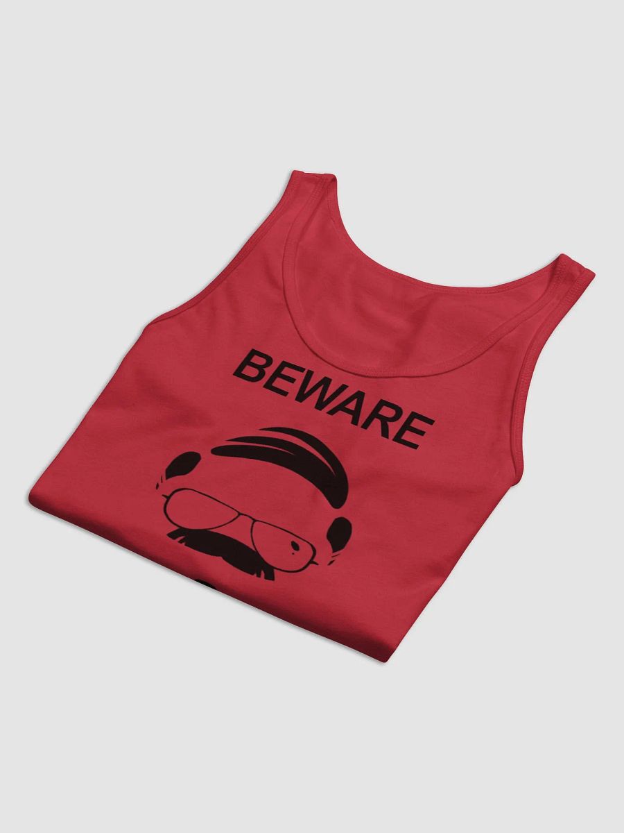 Beware The Combover Black Logo Tank Top product image (6)