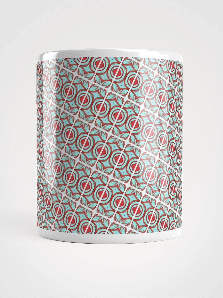 Blue & Red Diagonal Ceramic Mug product image (6)
