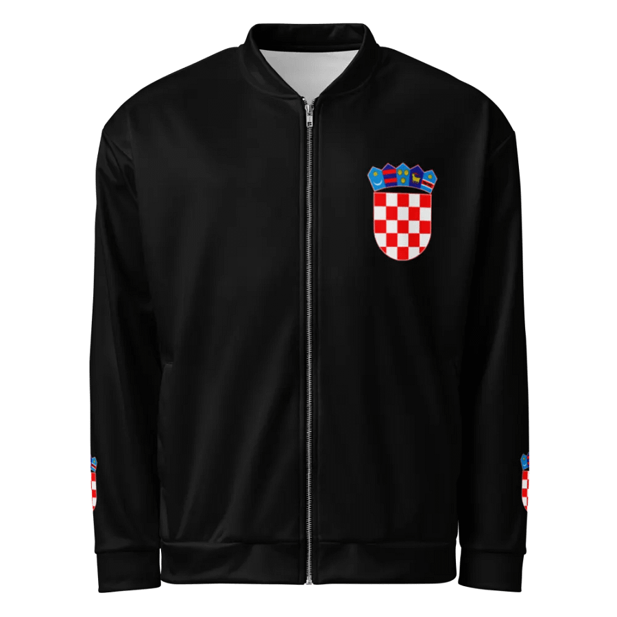 Rafale Croatia Print Bomber Jacket product image (1)