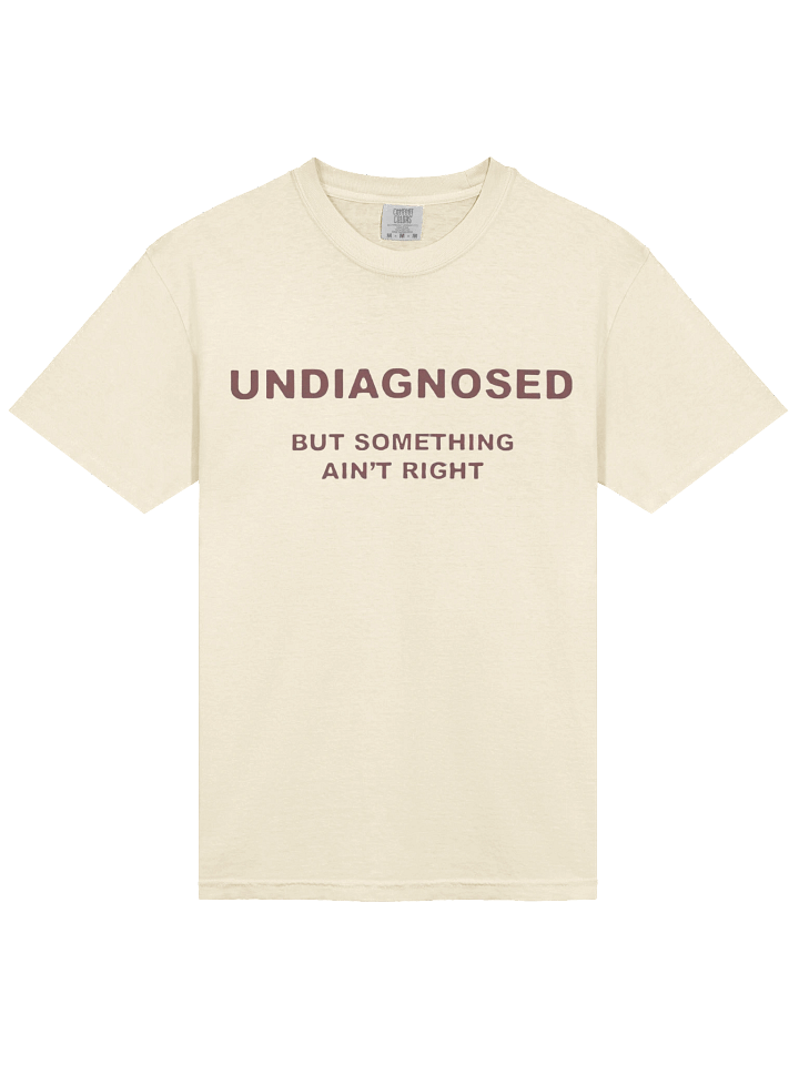 UNDIAGNOSED BT SOMETHING AIN'T RIGHT T-SHIRT product image (2)