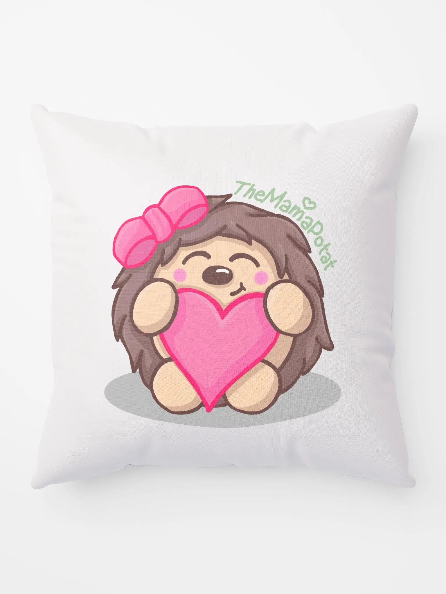 MiniPotat Square Throw Pillow product image (10)