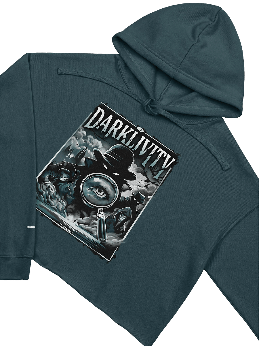 DARKLIVITY Phantom Detective Crop Hoodie product image (26)