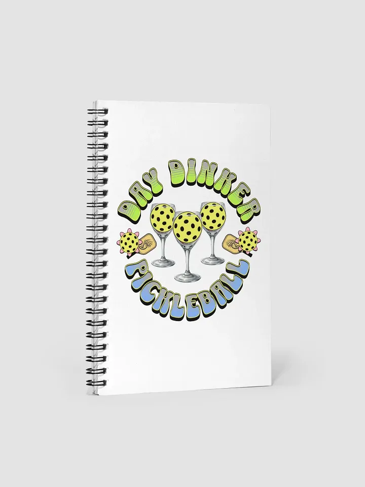 Day Drinker Pickleball Whimsical Notebook product image (1)