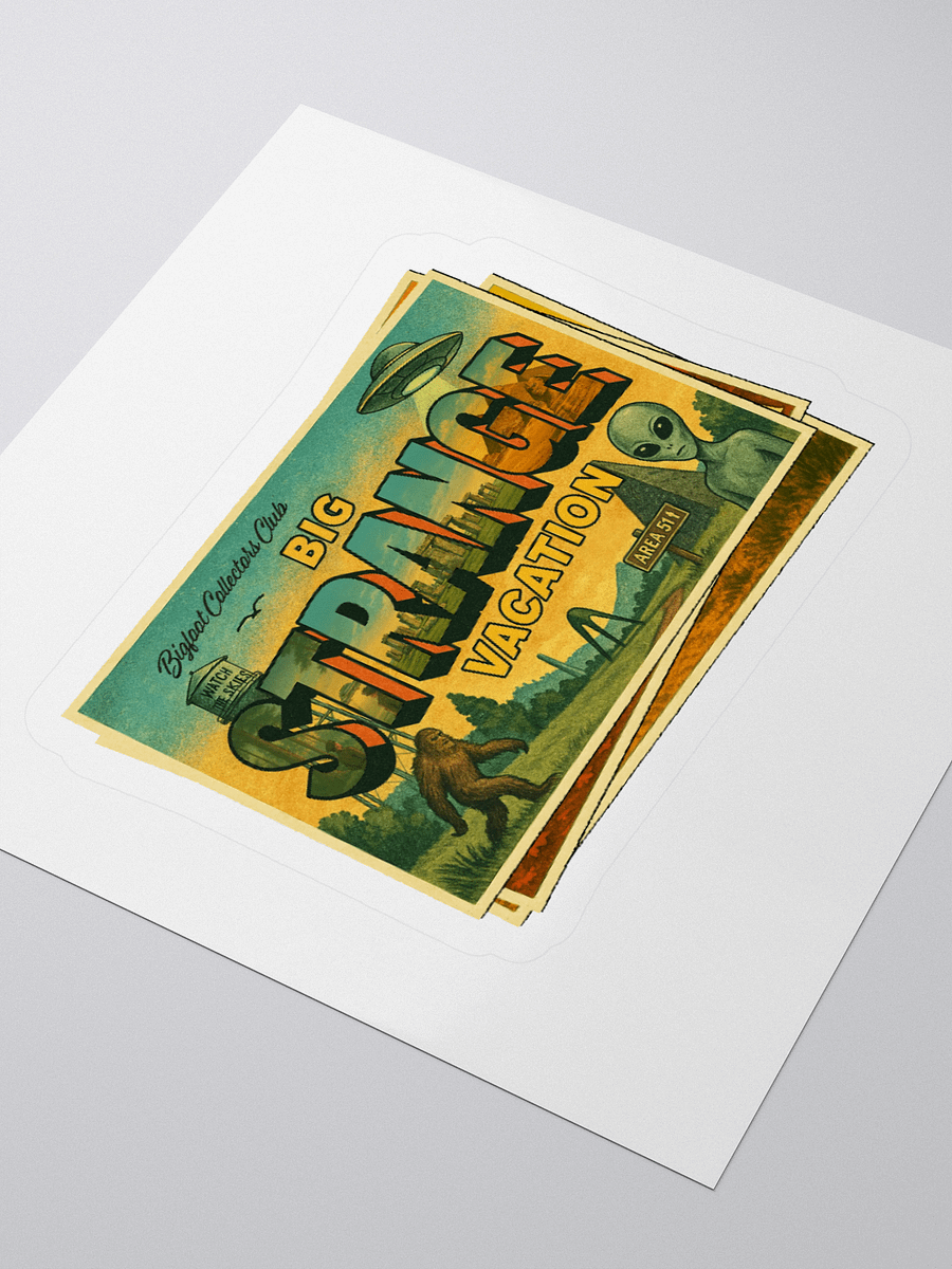 Bigs Strange Vacation Sticker product image (3)