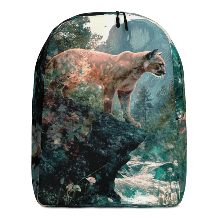 Mountain Lion, Minimalist Backpack product image (1)