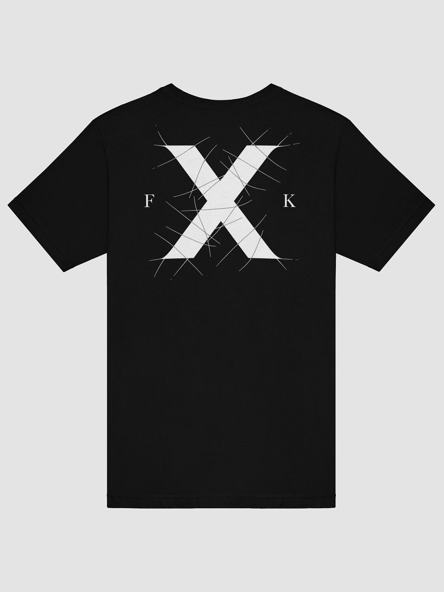 Fetish X Killer F.X.K. Stitch X & Eye Logo T-Shirt (White Design) product image (6)