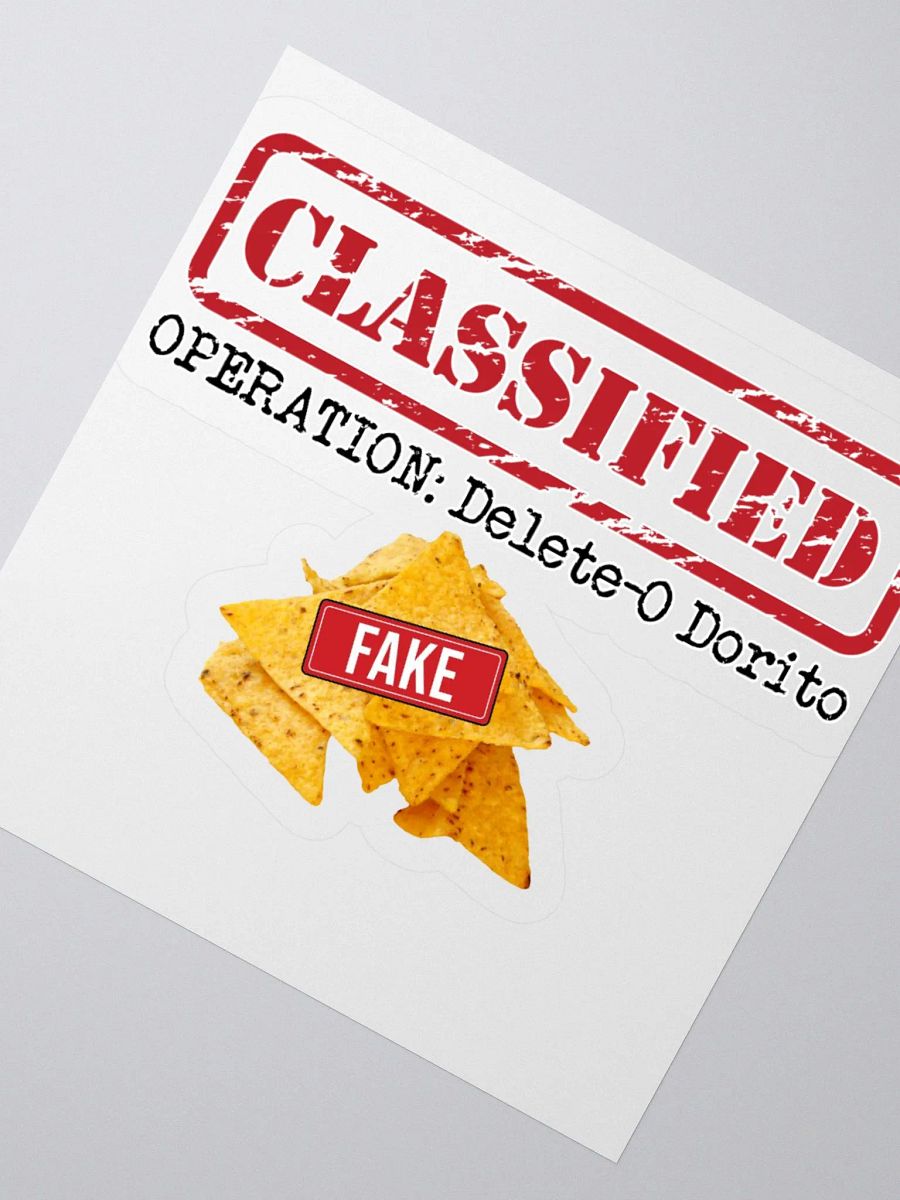 STICKERS - Operation: Delete-O Dorito product image (2)