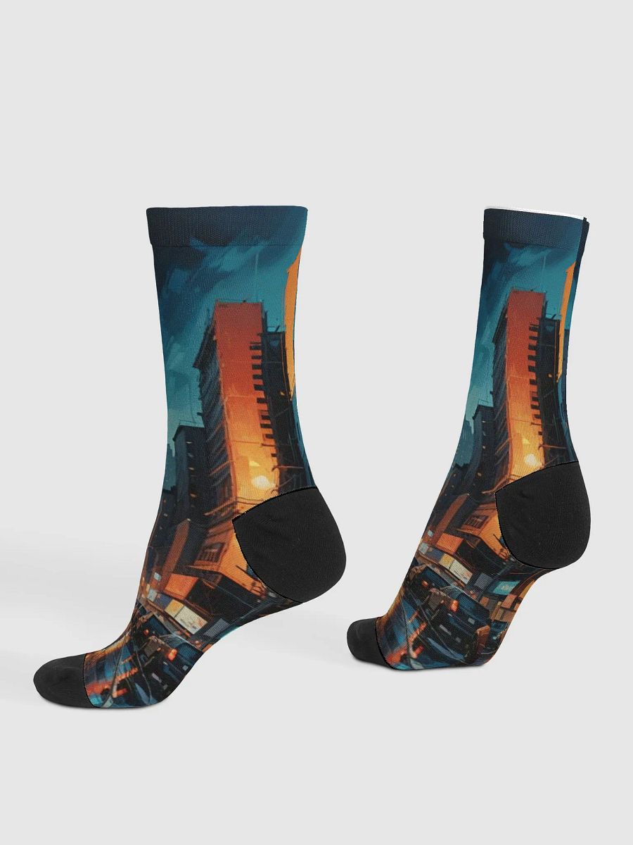 Abstract City 2 Socks product image (4)