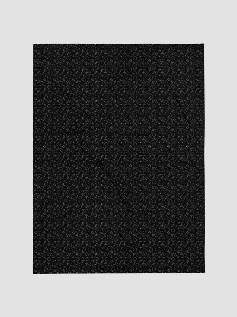 ESP Card Pattern Printed Throw Blanket product image (1)