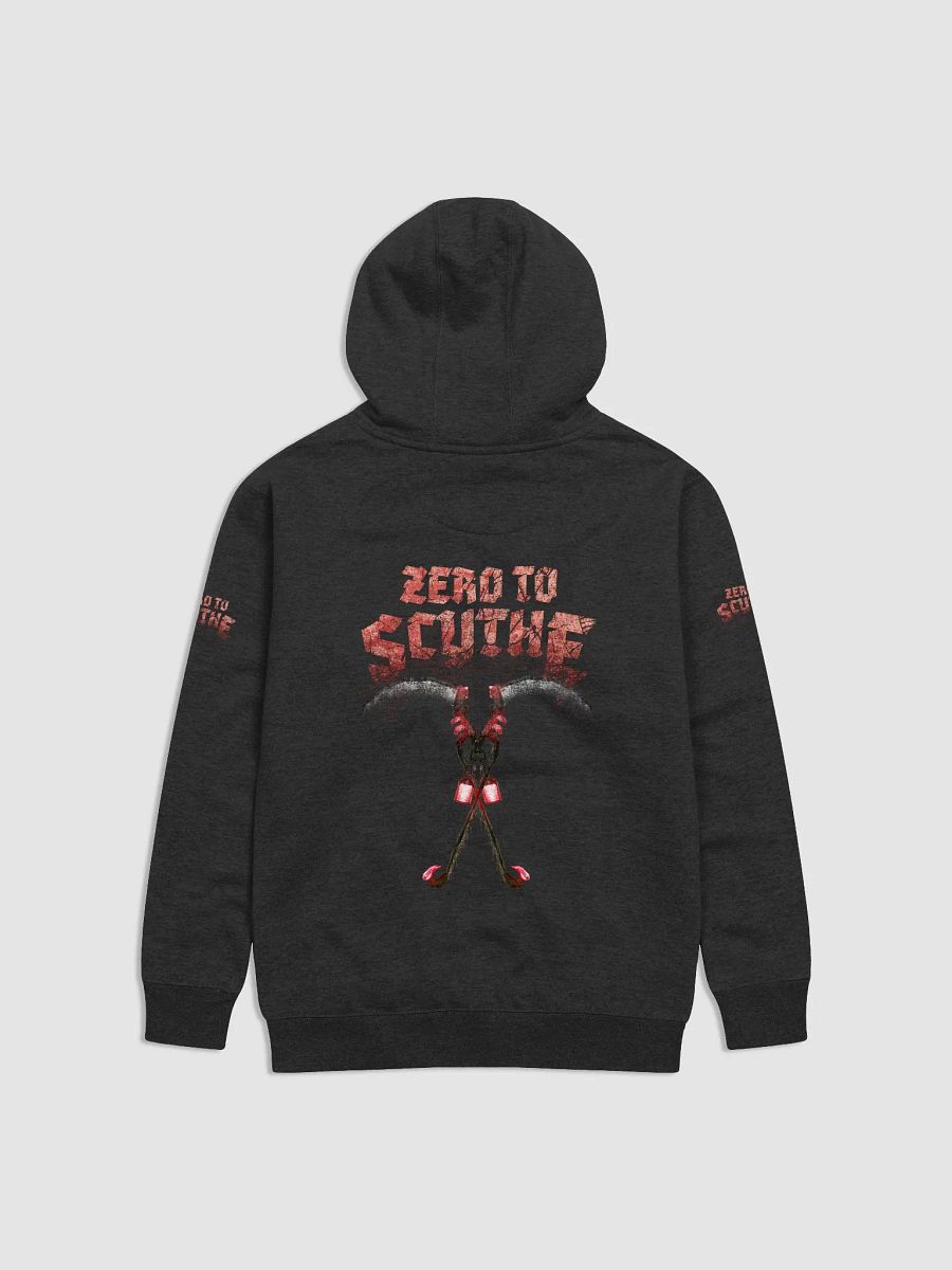 Zero To Scythe Hoodie Full Text product image (2)