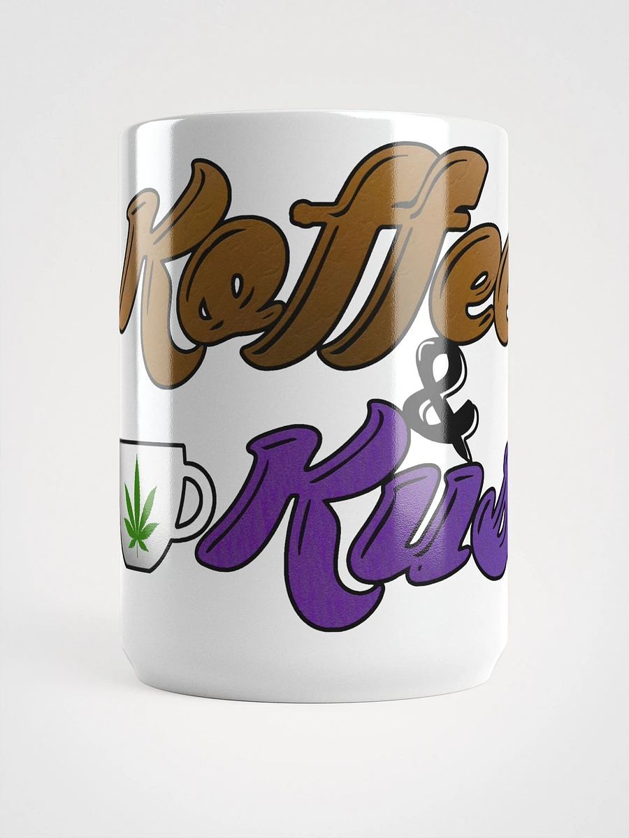 Koffee & Kush 15oz Mug (White) product image (2)