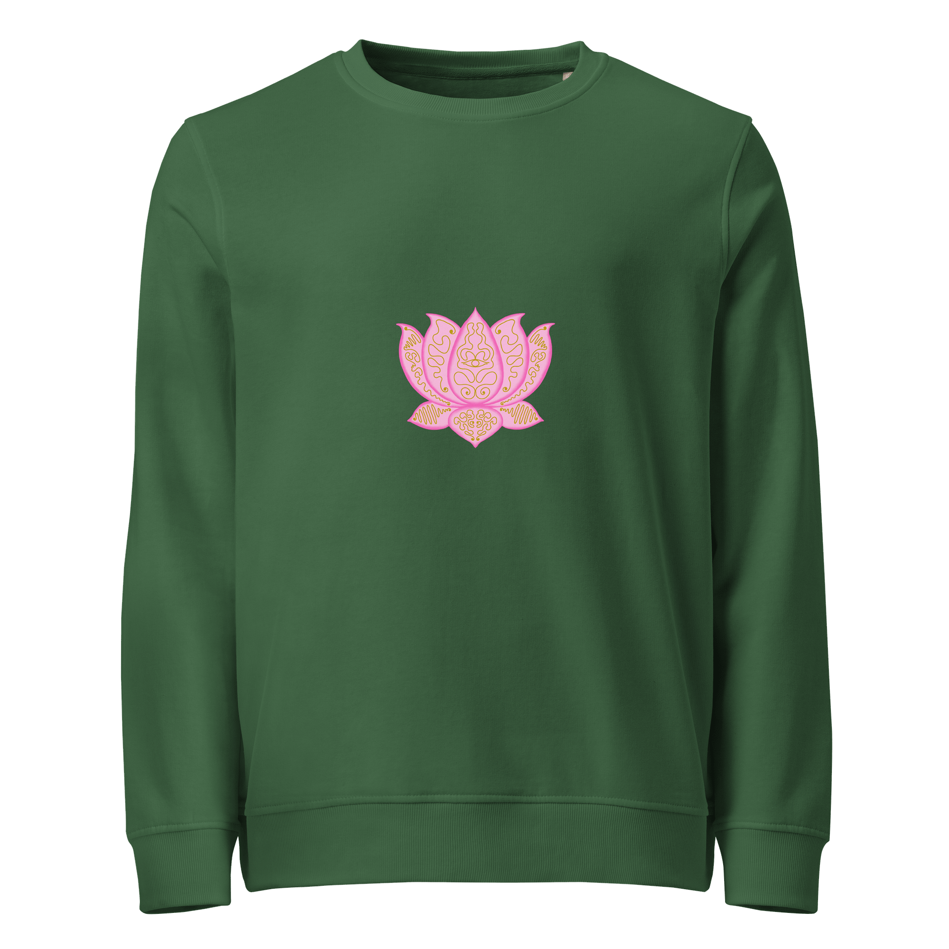 Golden Lotus Organic Sweatshirt product image (1)