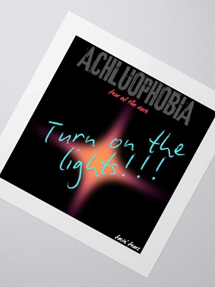Achluophobia-Fear of the dark product image (2)