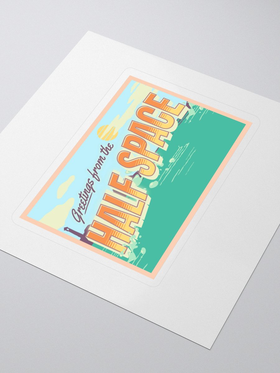 Half Space Sticker product image (3)