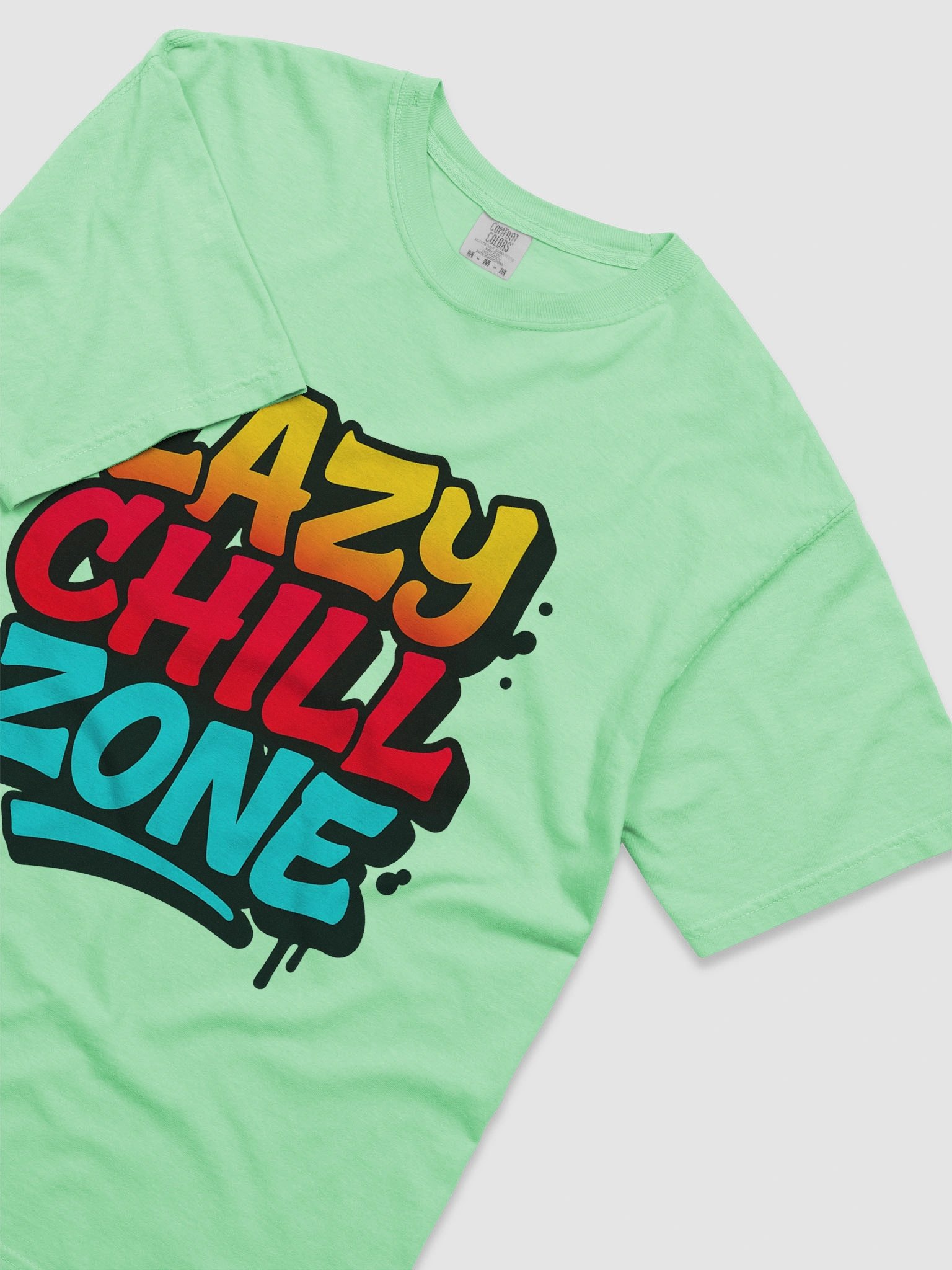 Lazy Chill Zone Graffiti Shirt product image (3)