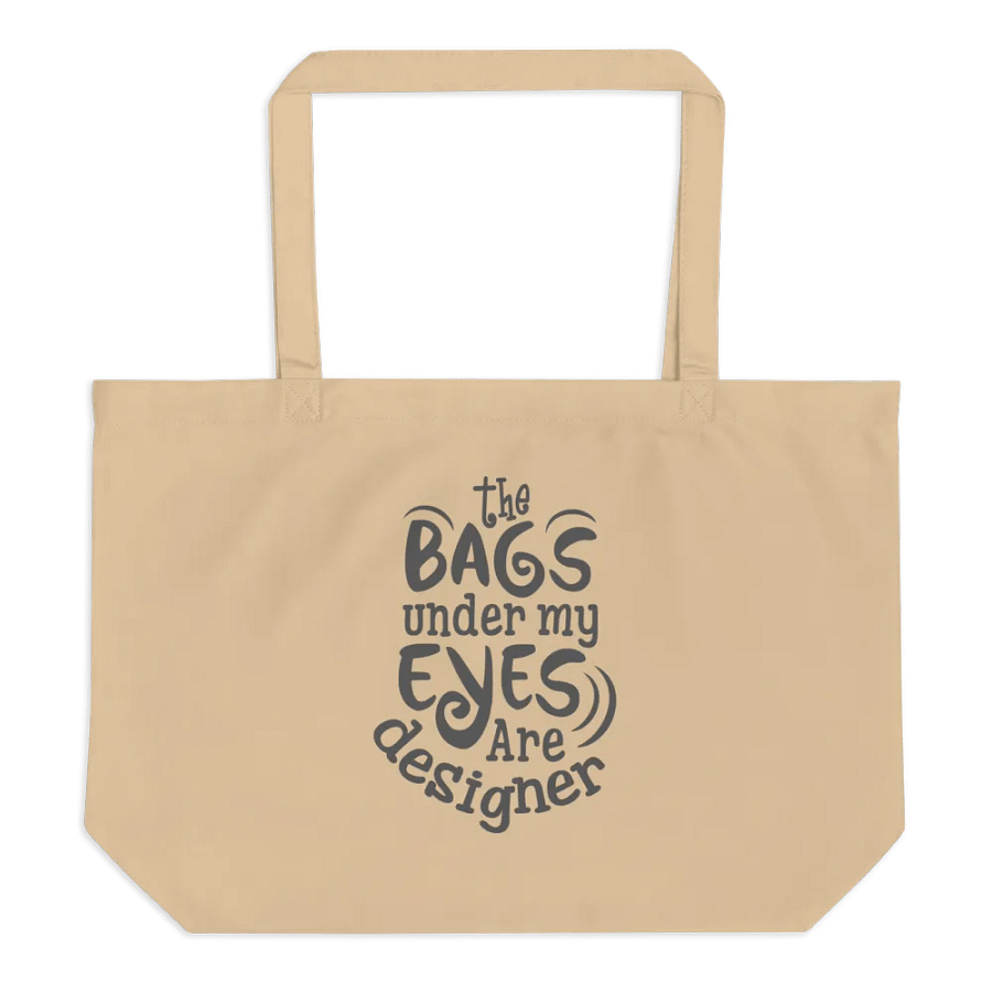 Funny Bag saying Organic Tote product image (1)