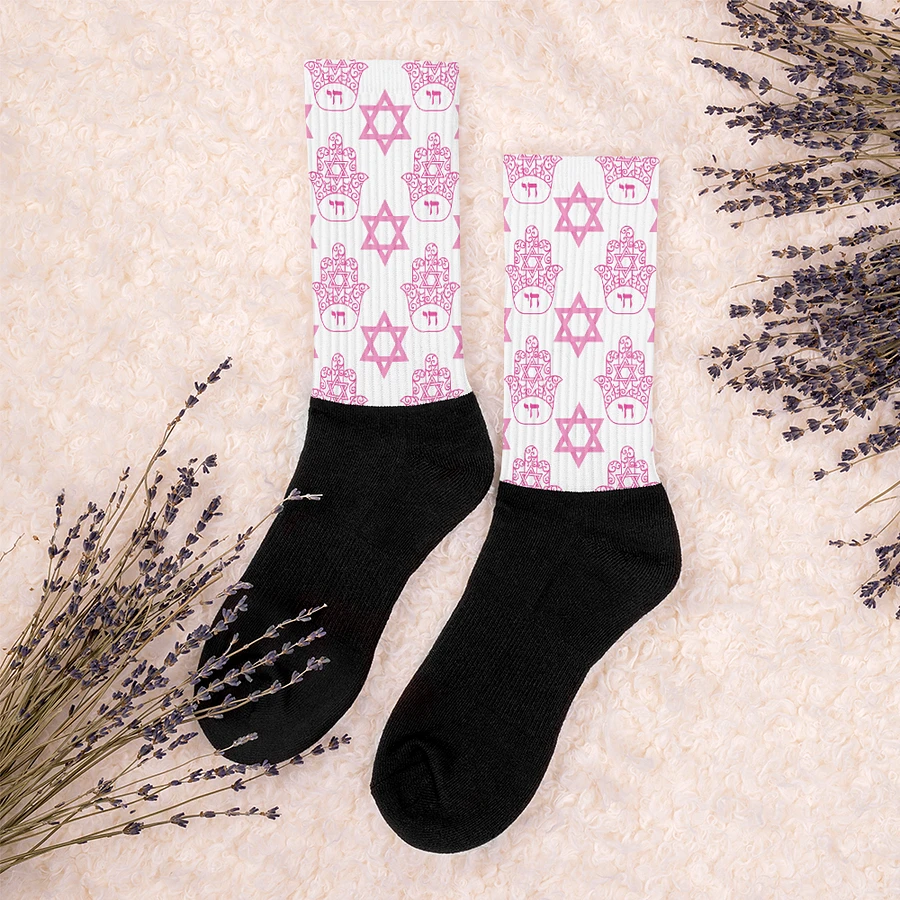 Pink Jewish Socks product image (5)