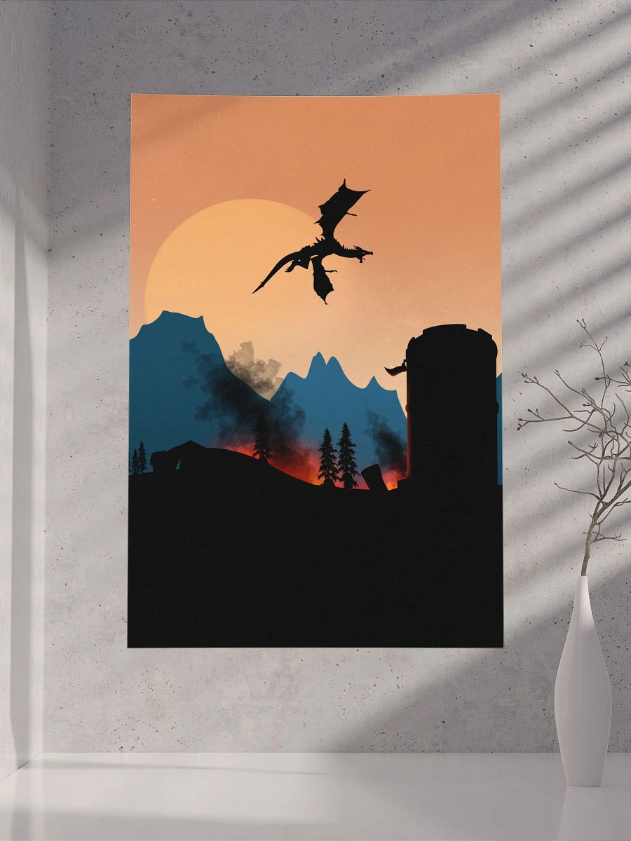 Western Watch Tower | Poster product image (6)