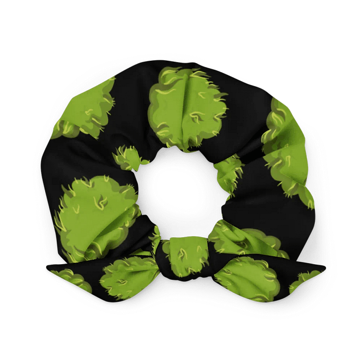 Sustainable Leafy All-Over Print Scrunchie product image (1)