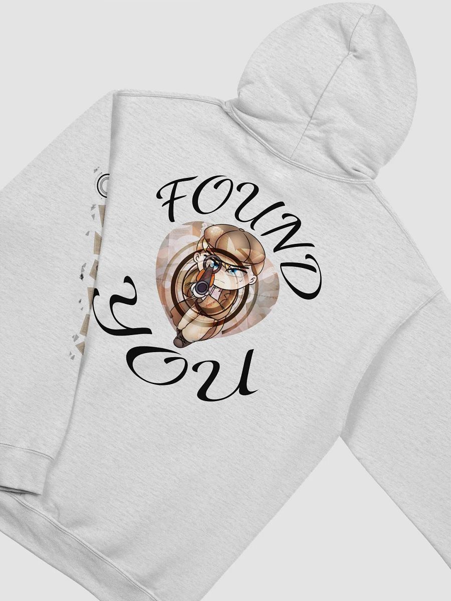 "FOUND YOU" Chibi Ropo Hoodie (with black text) product image (6)