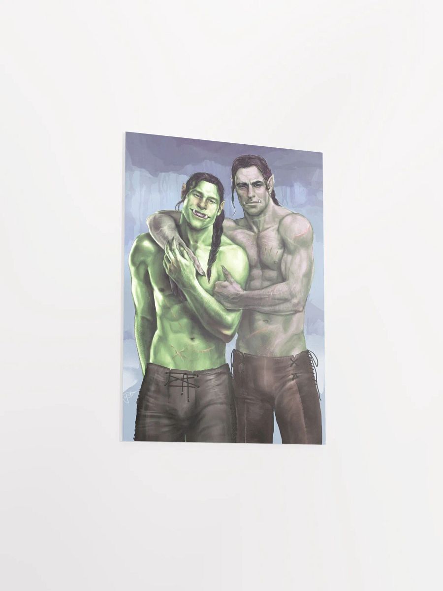 Baldr and Drafli Art Print, by Serene Yoshiko product image (3)