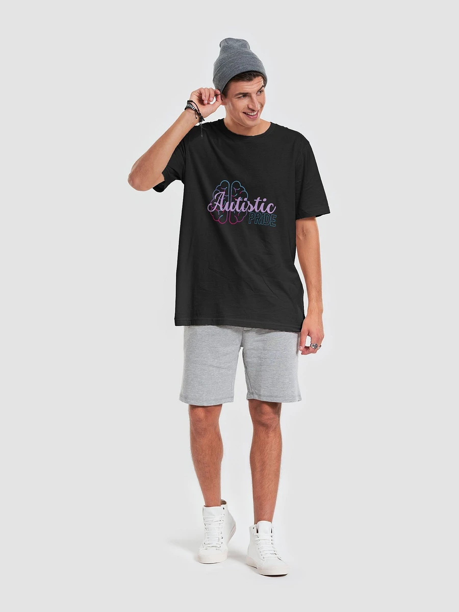 Autistic Pride Brain Super Soft Gradient Shirt product image (69)