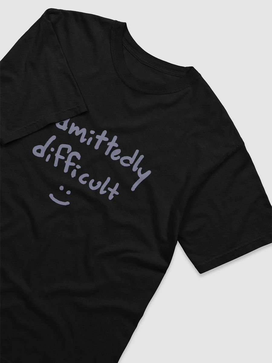admittedly difficult (#A19DC4) garment-dyed tee product image (3)