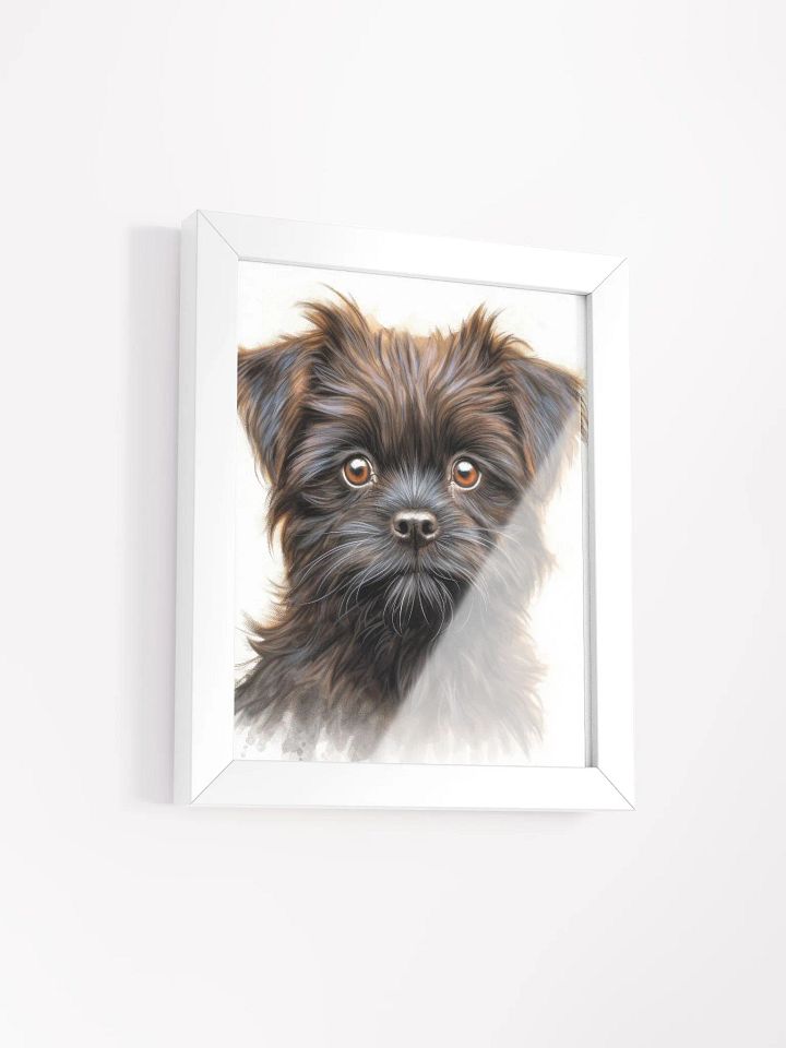 Affenpinscher Puppy Portrait Watercolor Wall Art product image (2)