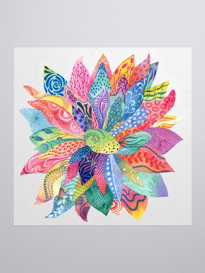 Blossom Burst Kiss Cut Stickers product image (1)