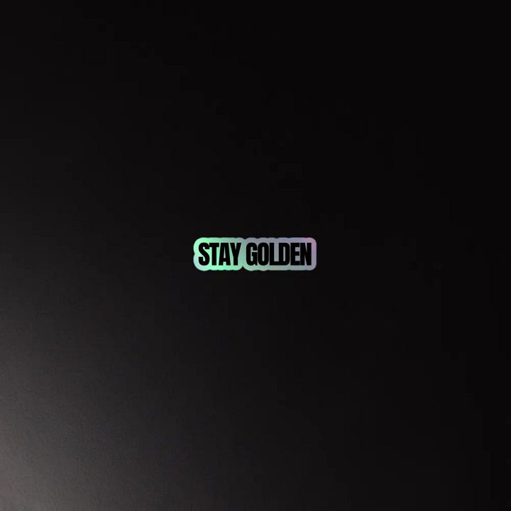Stay Golden Sticker product image (2)