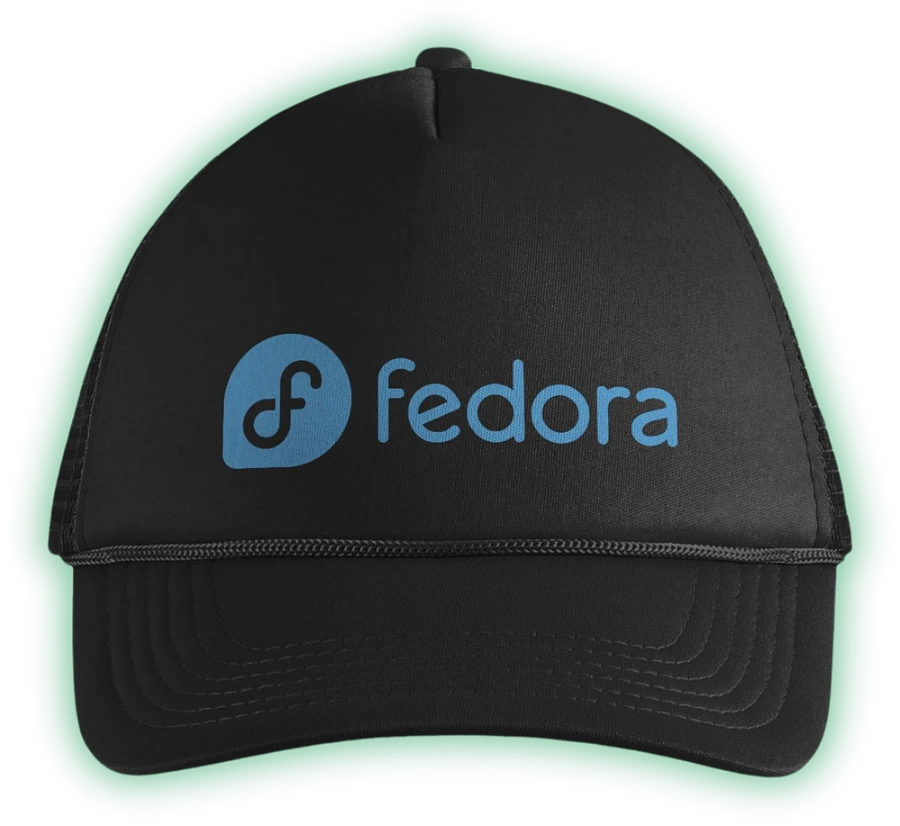 Valucap Foam Hat with Fedora Logo product image (1)