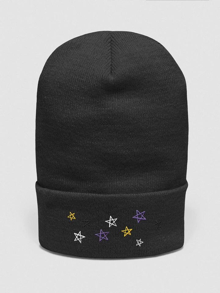 Nonbinary Star Beanie product image (1)