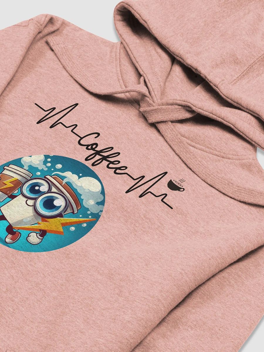 Energetic Lightning Bolt Coffee Cup Hoodie product image (9)