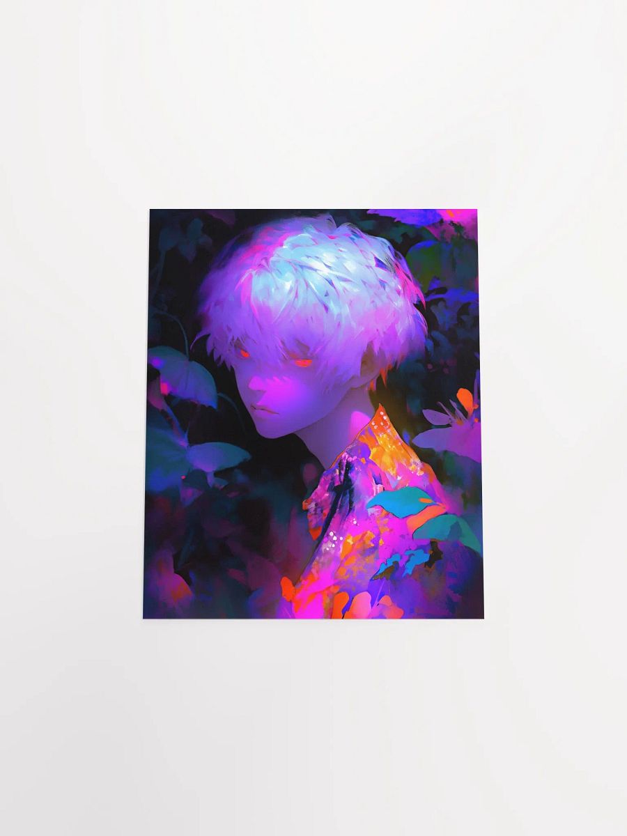 Ethereal Glowing Eyes Matte Poster product image (4)