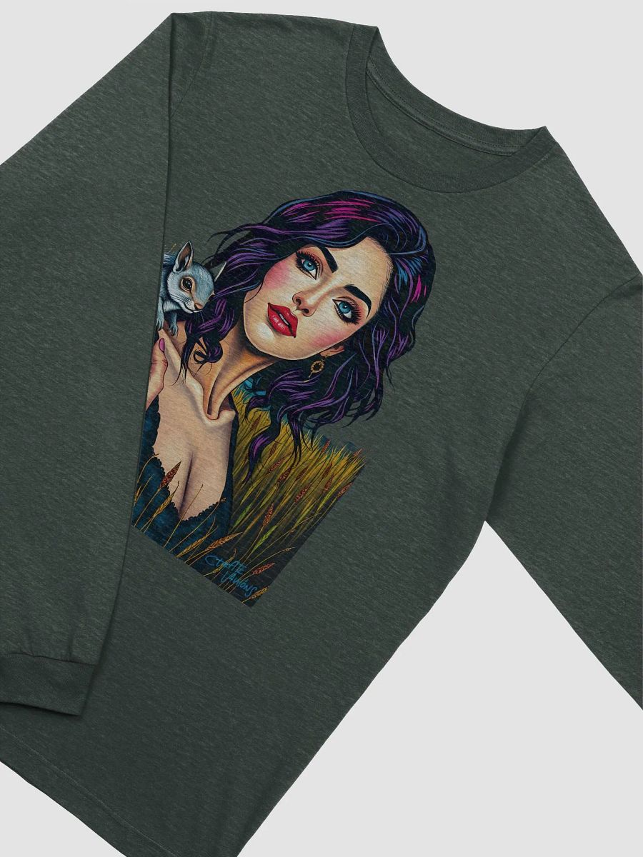 Whimsical Woodland Muse Long Sleeve Tee product image (3)